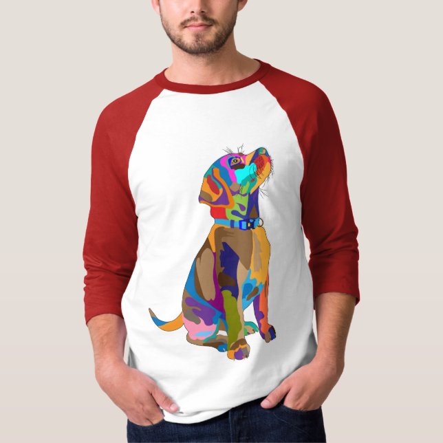 Camiseta De Cão Personalizada Para Seres Humanos (Frente)
