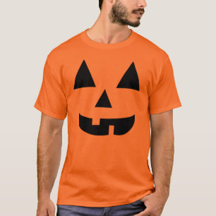 Camiseta de Cara de Abóbora do Halloween