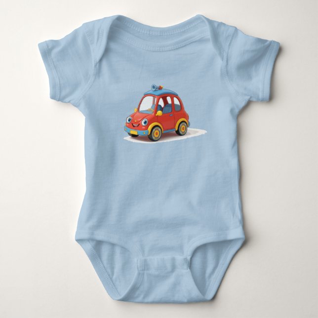 Camiseta de carro divertida (Frente)