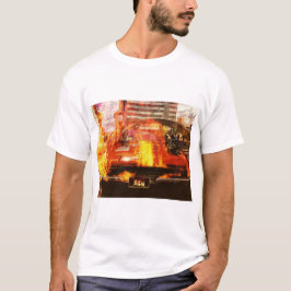 camiseta de carro masculino