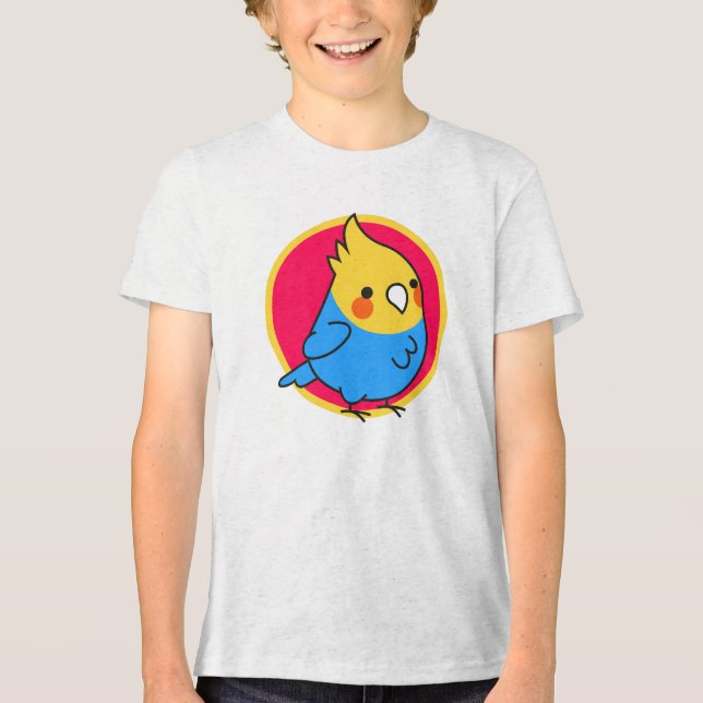 Camiseta de cartonagem para crianças (Frente)