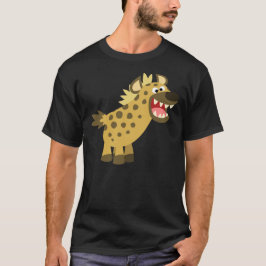 Camiseta de Cartoon de Gato Bonito Hyena T