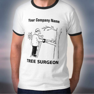 Camiseta de Cartoon dos Serviços de Cirurgião em