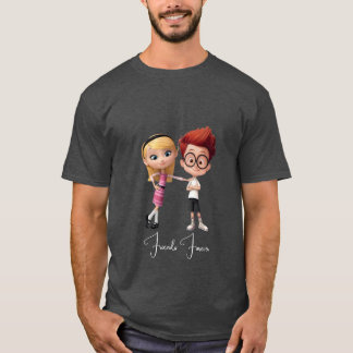 Camiseta de Cartoon Duo Aventurada - Divertida e W