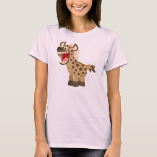 Camiseta de Cartoon Fome Bonita Hyena Women T-Shir