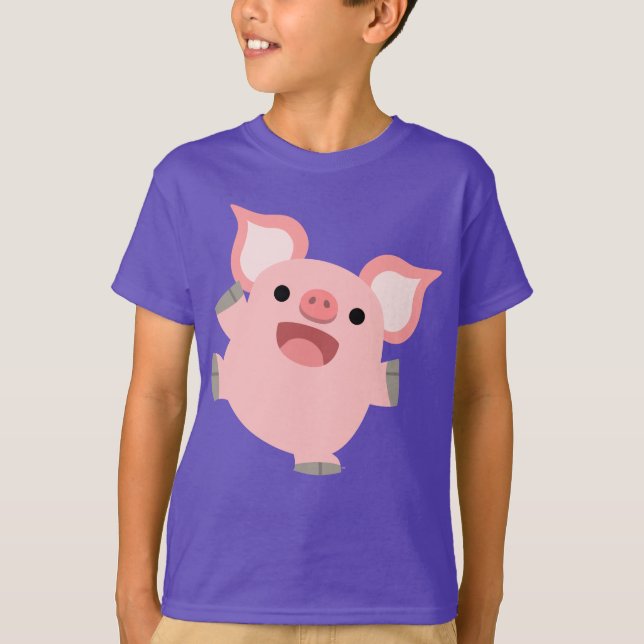 Camiseta de Cartoon Joyous Bonita (Frente)