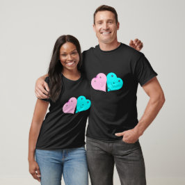 Camiseta de casal