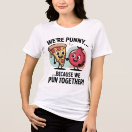 Camiseta de Casal Engraçada e Punny | Amor por Com