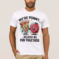 Camiseta de Casal Engraçada e Punny | Amor por Com