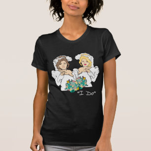 Camiseta de Casamento Lésbico