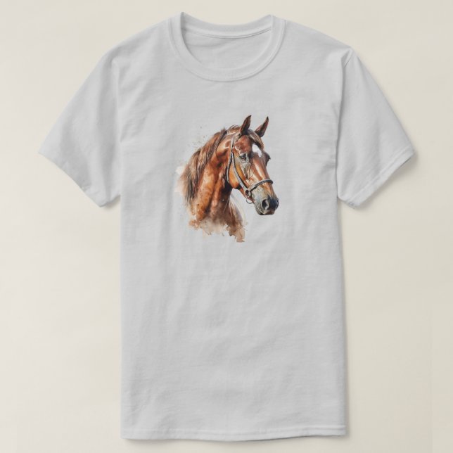 Camiseta de Cavalo (Frente do Design)