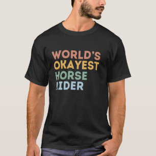 Camiseta de Cavalo de Equitação de Cavalo Mais ou