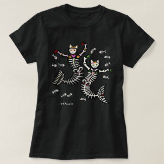 Camiseta de Caveira de Açúcar do Dia das Bruxas do