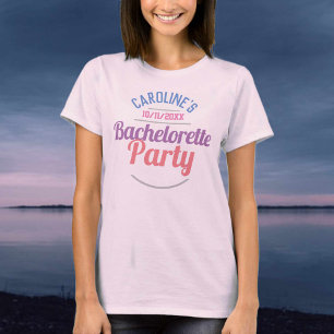 Camiseta de celebração de uma despedida de solteir