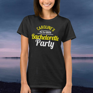 Camiseta de celebração de uma festa de despedida d