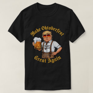 Camiseta de Cerveja da Floresta de Oktoberfest