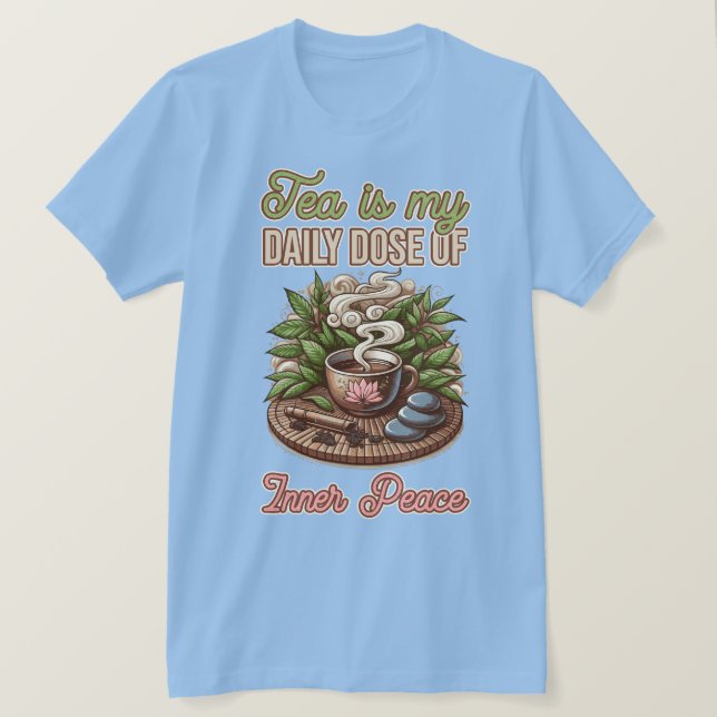 Camiseta de Chá  (Frente do Design)