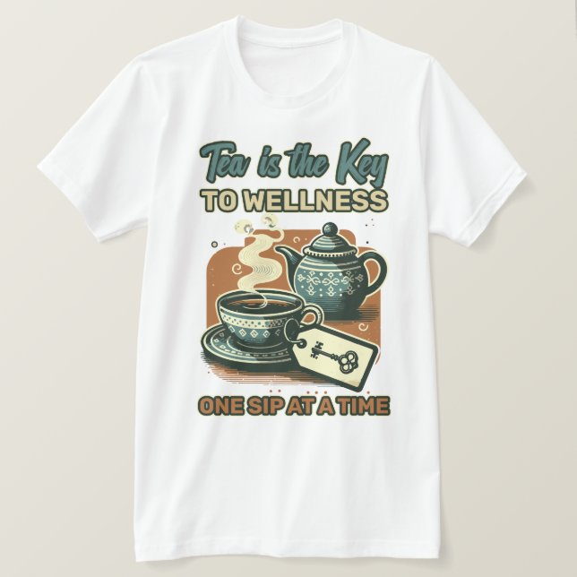 Camiseta de Chá (Frente do Design)