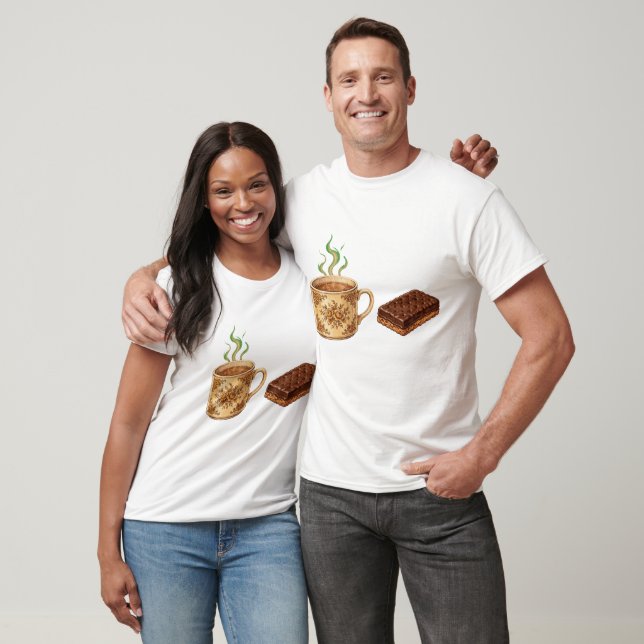 Camiseta de chá e biscoitos (Unissex)