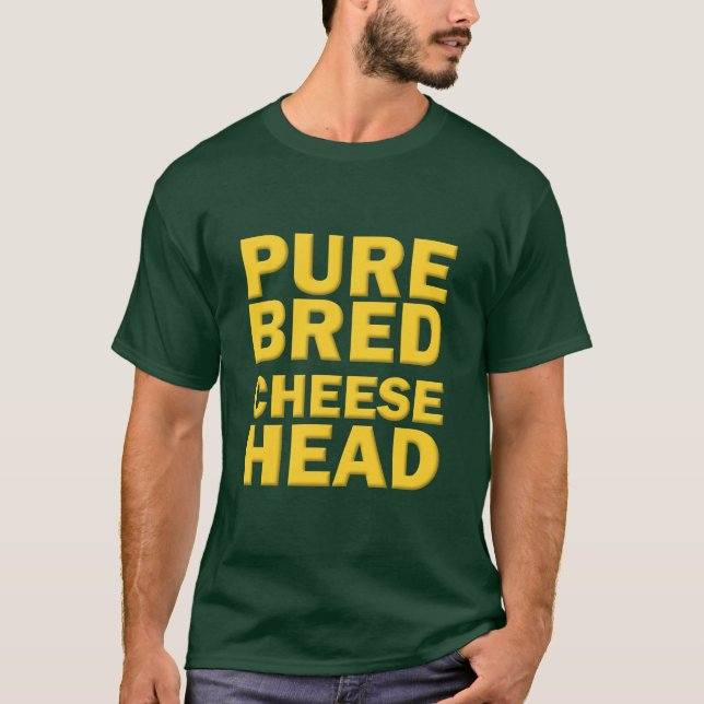 Camiseta de Cheesehead Puro (Frente)