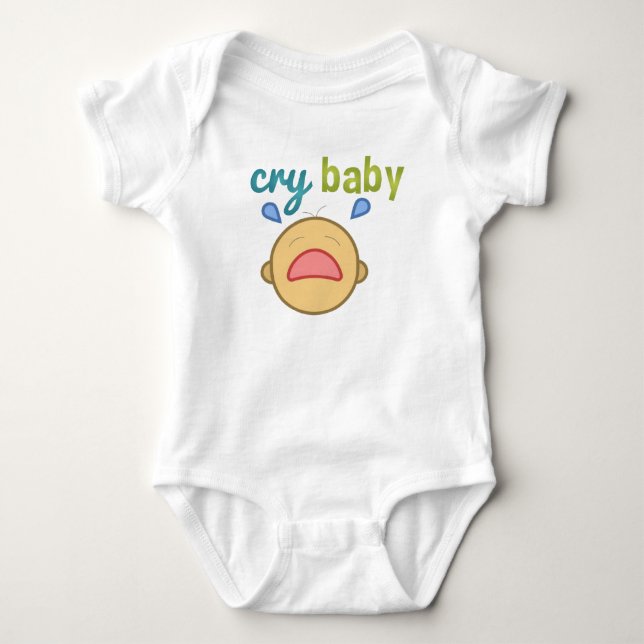 Camiseta de Chorando Baby Fine Jersey (Frente)