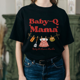 Camiseta de Chuvinha de Bebê Baby-Q Mama Menina