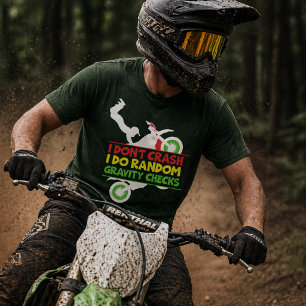 Camiseta de Ciclista Verificação de Gravidade Dive