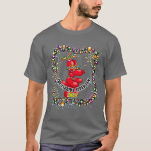 Camiseta de Cinza escura com o logotipo 2026