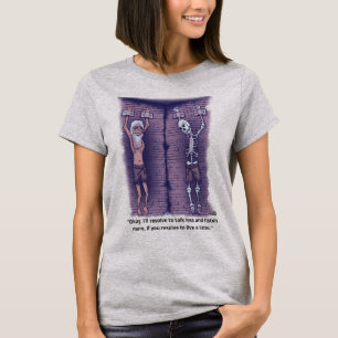 Camiseta de Cinzas feminina ao vivo
