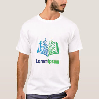 Camiseta de Circuitos de Livro Lorem Ipsum Tech Ge