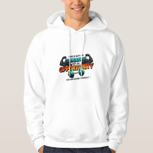 Camiseta de Citação de Academia de Oportunidade Nã (Frente)