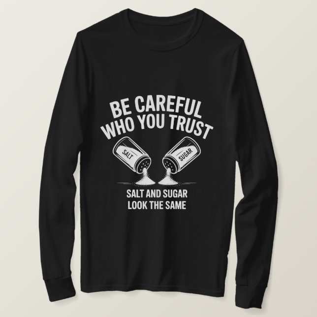 Camiseta de Citação de Confiança Motivacional – Te (Frente do Design)