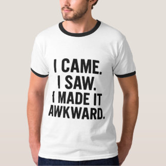 Camiseta de Citação Divertida de Introvertido – Eu