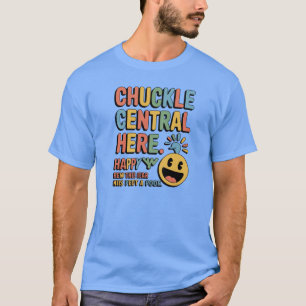 Camiseta de Citação Engraçada - Aqui é o Central d