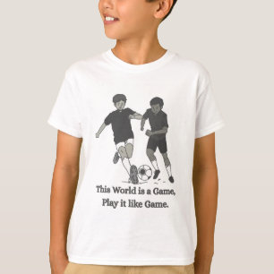 Camiseta de Citação Inspiradora de Futebol para Cr
