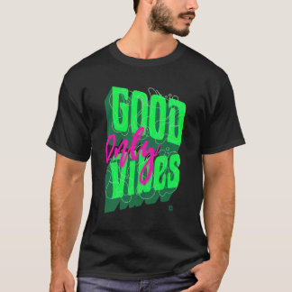 Camiseta de Citação Positiva da Moda Só com Boas V