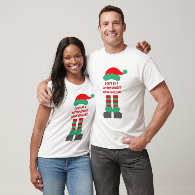 Camiseta de Citações do Buddy O Elfo - Natal Combi (Unissex)