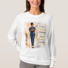Camiseta de citações motivacionais