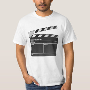 Camiseta de claquete de criador de filmes