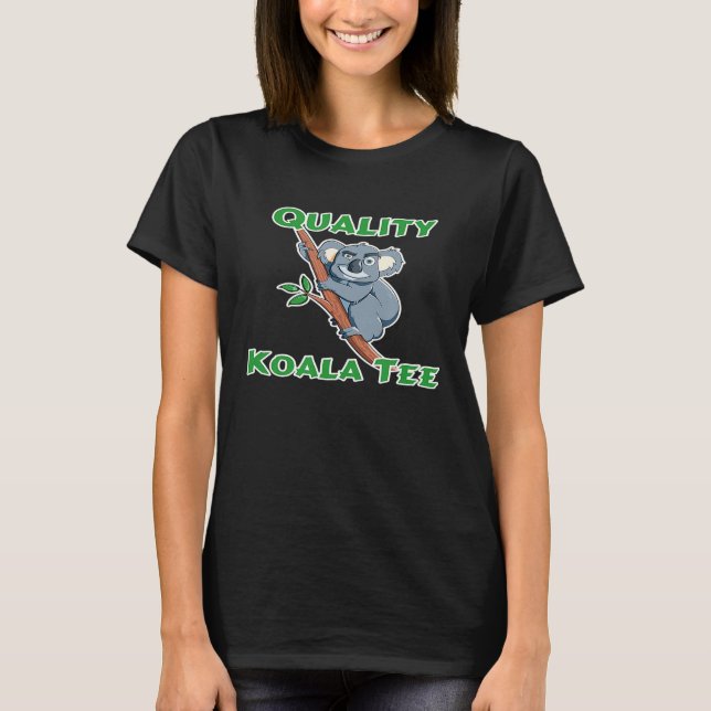 Camiseta de Coala de Qualidade Sorriso (Frente)