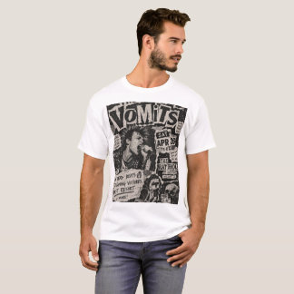 Camiseta de Colagem Grunge Vintage - Estética Retr