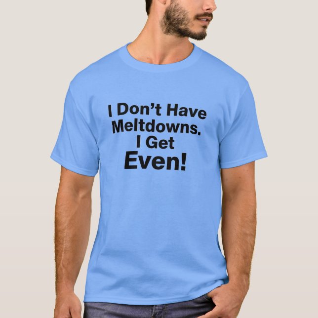 Camiseta de Colapso no Autismo Presente Divertido (Frente)