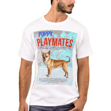 Camiseta de coleção de cães para seus amantes.