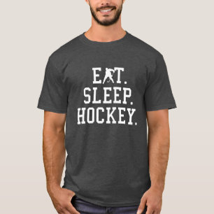 Camiseta de Comer Dormir Hóquei