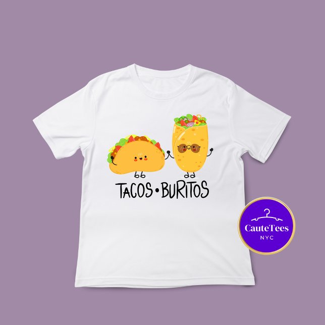 Camiseta de comida Tacos & Burritos (Criador carregado)