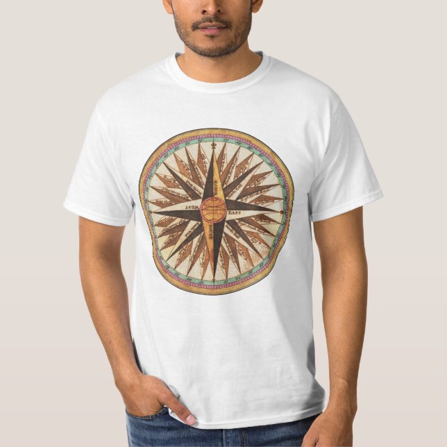 Camiseta de Compasso Náutico (Frente)