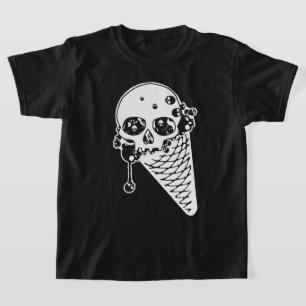 Camiseta de Cone de Sorvete Malvado