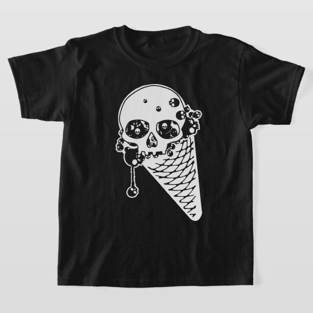 Camiseta de Cone de Sorvete Malvado (Postura )