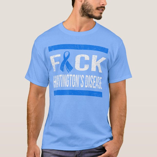 Camiseta de conscientização da doença de Huntingto (Frente)
