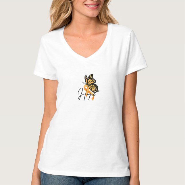 Camiseta de Conscientização da EM – Símbolo de Esp (Frente)